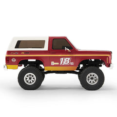 FMS 1:24 FCX24 Chevrolet K5 BLAZER PRO RTR 18th Anniversary Brushless Edition - RED