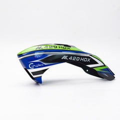 CanoMod Steam AK420 HDX Carbon Canopy Green/Blue