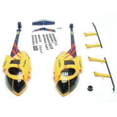 FliteZone Hughes MD500 100-size Fuselage Set - Swiss