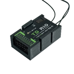 Frsky TD R10 Radio Control Receiver Mount Black