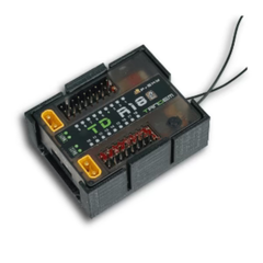 Frsky TD R18 Radio Control 18 Channel Receiver Mount Black