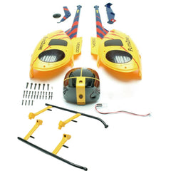 FliteZone Hughes MD500 150-size Body Set - Swiss