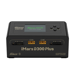Gens ace iMars D300 Plus Dual-Channel Bluetooth App Control Smart Charger - US Black