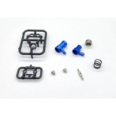 GL Racing GTR Alu Dual Steering Arm with Servo Saver Set - HeliDirect
