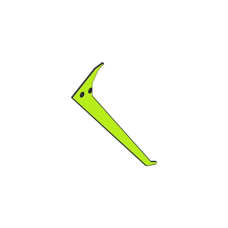 Goosky RS7 Tail Fin - Yellow - HeliDirect