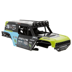 MEUS Racing MB18 Body & Chassis Frame Kit for TRX4M Defender Bronco K10 F150 High Trail - GREEN