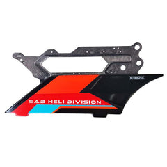 SAB Genesis F3C Forged CF Side Frame Orange Left (SX)