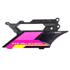 SAB Genesis F3C Forged CF Side Frame Pink/Yellow Left (SX)