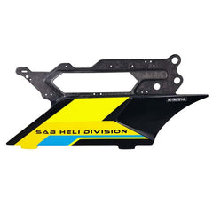 SAB Genesis F3C Forged CF Side Frame Yellow Left (SX)