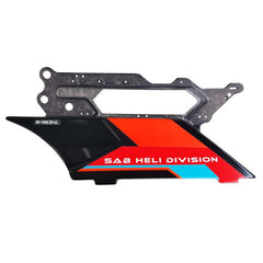 SAB Genesis F3C Forged CF Side Frame Orange Right (DX)