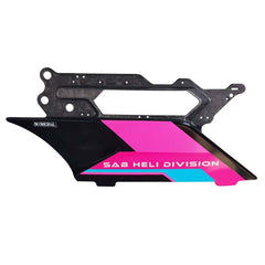 SAB Genesis F3C Forged CF Side Frame Pink/Blue Right (DX)