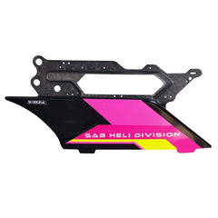 SAB Genesis F3C Forged CF Side Frame Pink/Yellow Right (DX)