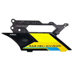 SAB Genesis F3C Forged CF Side Frame Yellow Right (DX)