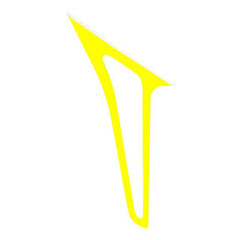 SAB Genesis F3C Composite Tail Fin Yellow