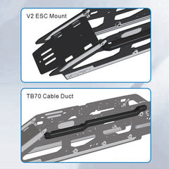 Align TB70 V2 Body Modification Set - HeliDirect