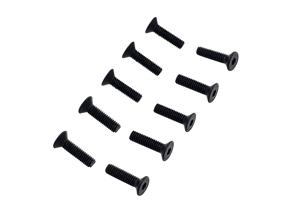 Goblin Raw 420CO Flat Head Cap Screw M2.5 x 10 - HeliDirect