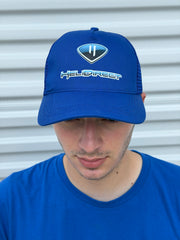 HeliDirect Deep Royal Blue Snap back Trucker Hat