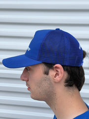HeliDirect Deep Royal Blue Snap back Trucker Hat