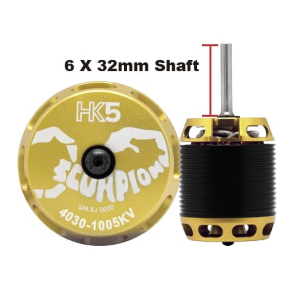 Scorpion HK5-4030-1005kv Helicopter Motor - HeliDirect