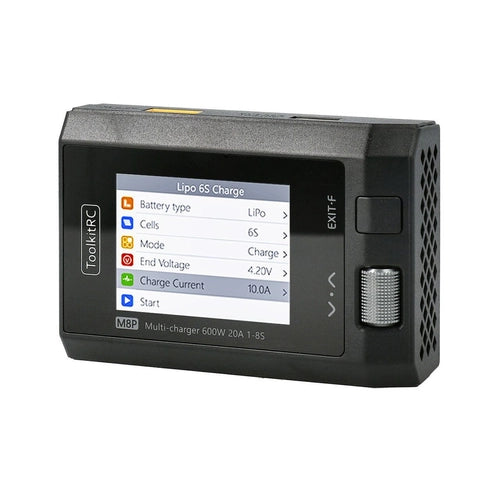 ToolkitRC M8P 600W 20A 1-8S Multi Function Balance DC Charger - HeliDirect