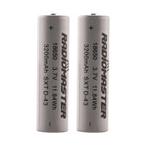 RadioMaster 18650 3200mAh 3.7V Battery (2pcs) For TX16S / Boxer / TX12/ MT12 Radios - HeliDirect