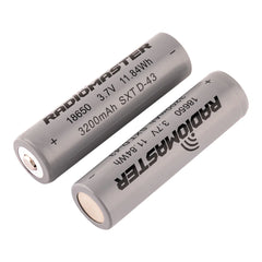 RadioMaster 18650 3200mAh 3.7V Battery (2pcs) For TX16S / Boxer / TX12/ MT12 Radios - HeliDirect