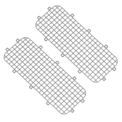 Meus Racing 5Pcs Stainless Steel Car Window Mesh Metal Window Mesh Protective Net For TRX4M Land rover Defender - HeliDirect