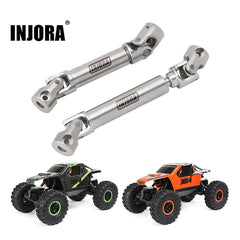 INJORA Stainless Steel Drive Shafts with D Shaped Hole For 1/24 Axial AX24 - HeliDirect