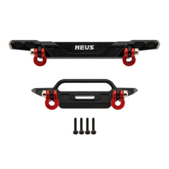 MEUS Racing Aluminum Front Rear Bumper for 1/30 Axial SCX30 Wrangler