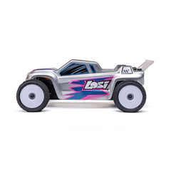 Losi 1/28 Micro-T 2S 2WD RTR Stadium Truck (Battery & Charger Included) - Silver