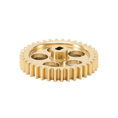 INJORA Brass Transmission Main Gear with Plastic Motor Pinion for 1/24 Losi Micro-B - 11T/36T Gears (As Stock)