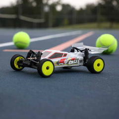 Losi 1/24 Micro-B 2WD Buggy RTR (White) With TORQ Coreless Titanium Gear 7g Micro Servo, aluminum servo horn,Servo Mount & PULSE 500mah 2S 7.4V 60C LiPo Battery - Big Savings $19.52 Off