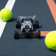 Losi 1/24 Micro-B 2WD Buggy RTR (Silver) With TORQ Coreless Titanium Gear 7g Micro Servo, aluminum servo horn & Servo Mount - Big Savings $18.64 Off