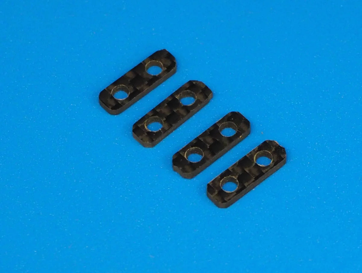MA C/F Mini Servo Plate 1.5 - Pack of 4 - HeliDirect
