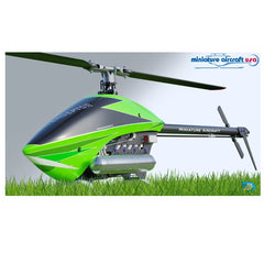 MA 136-252-3 IC Painted Interceptor Canopy (Green) - Pack of 1 - HeliDirect