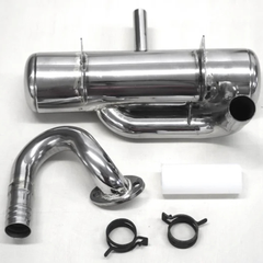 MA GAS Rear Muffler for ZG 20 - 29 RC / PUH Engines