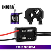 INJORA MBL32 G2 Waterproof Brushless ESC & 1721 Purple Viper Motor for 1/24 SCX24