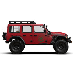 Rlaarlo 1/7 Scale 4WD Brushed RC Crawler MK-07 - Red