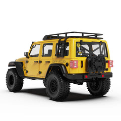 Rlaarlo 1/7 Scale 4WD Brushed RC Crawler MK-07 - Yellow