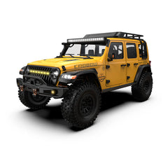 Rlaarlo 1/7 Scale 4WD Brushed RC Crawler MK-07 - Yellow