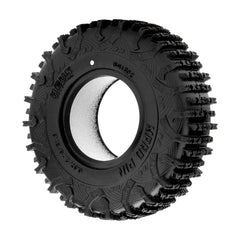 MEUS Racing 1.3" Tires MS6 Super Soft & Sticky Rubber Tires for 1/18 TRX4M 1/24 SCX24 FCX24 AX24 - Mpro Pin M1302