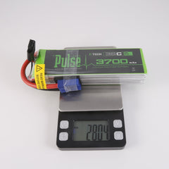PULSE 3700mAh 35C 11.1V 3S P-Tech LiPo Battery - EC5 Connector