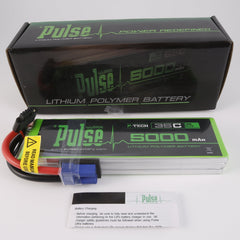 PULSE 5000mAh 35C 11.1V 3S P-Tech LiPo Battery - XT60 Connector