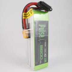 PULSE 2600mah 50C 22.2V 6S P-Tech LiPo Battery - XT60 Connector
