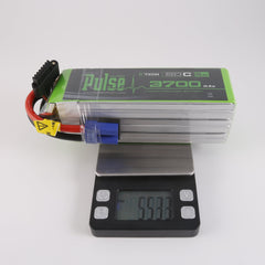 PULSE 3700mAh 50C 22.2V 6S P-Tech LiPo Battery - EC5 Connector