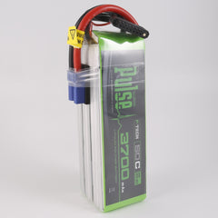 PULSE 3700mAh 50C 22.2V 6S P-Tech LiPo Battery - EC5 Connector