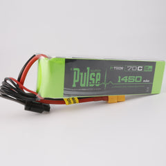 Pulse 1450mAh 70C 6S P-Tech LiPo Battery - XT60 Connector