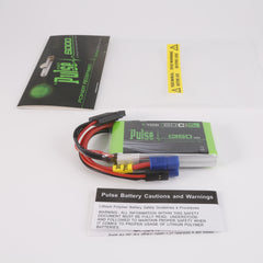 PULSE 2S 1350mAh 20C 7.4V RX P-Tech LiPo Battery