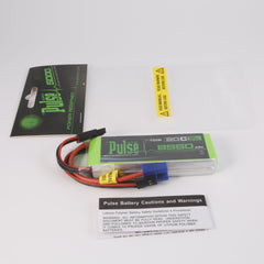 PULSE 2S 2550mAh 20C 7.4V RX P-Tech LiPo Battery