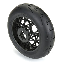 Pro-Line 1/4 Supermoto 2.0 S3 Rear Tire MTD Black Supermoto Wheel for MX/SM